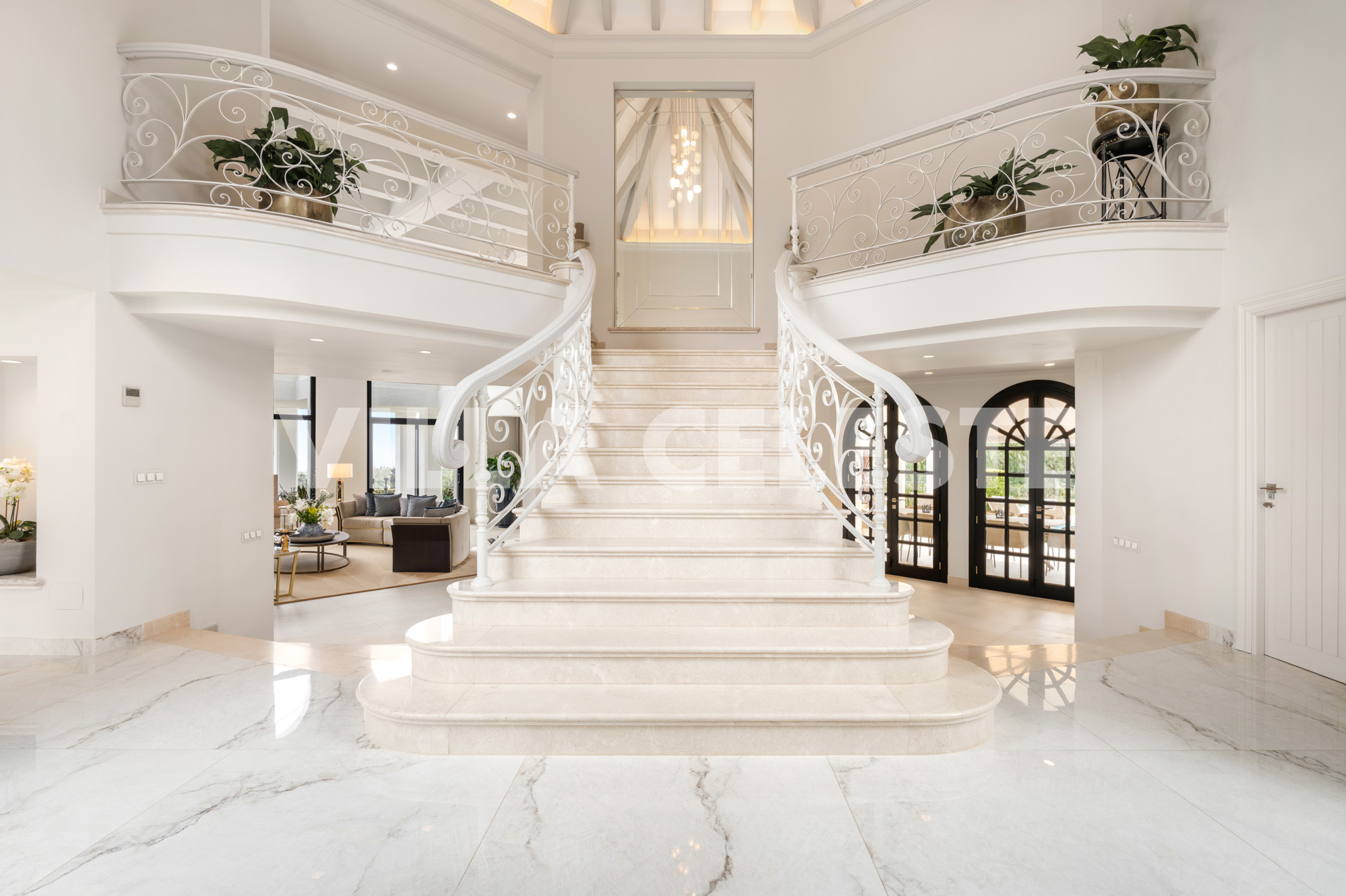 Beautiful Villa with Mountain and Sea Views in a Secure Gated Community